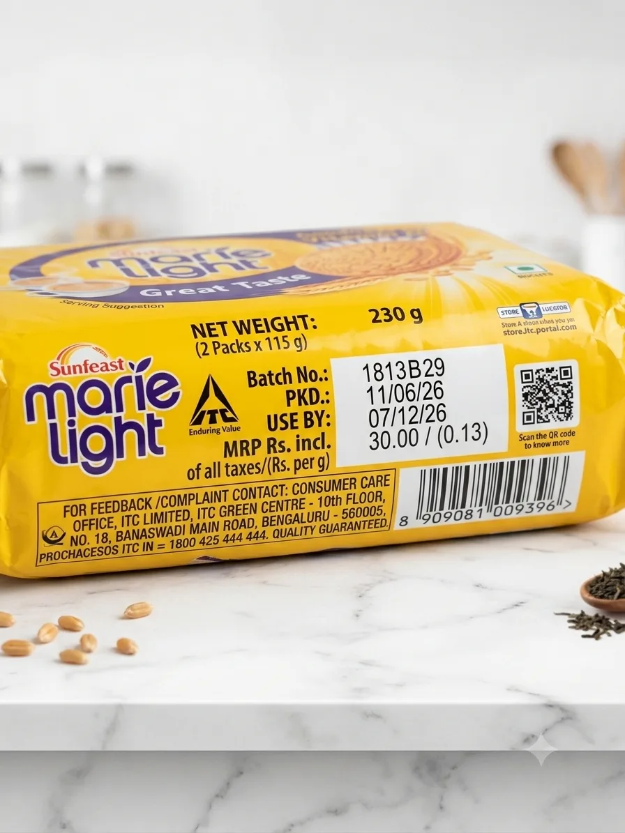 Sunfeast Marie Light Biscuits (230g) — 3