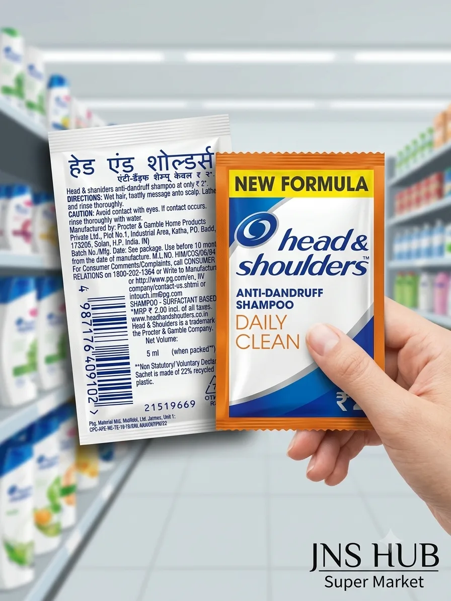Head & Shoulders Anti-Dandruff Shampoo Sachet - Daily Clean (5ml) — 2