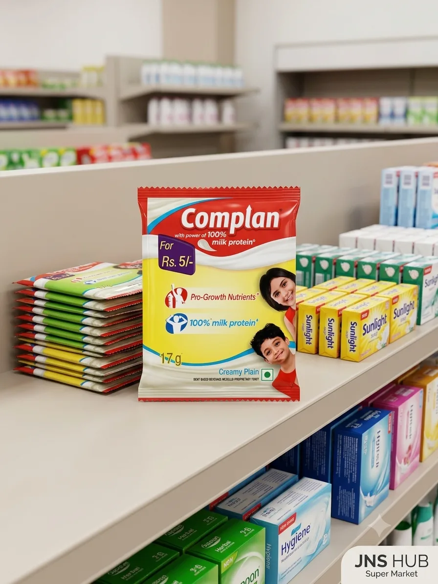 Complan Creamy Plain Nutrition Drink Sachet (17g) — 2