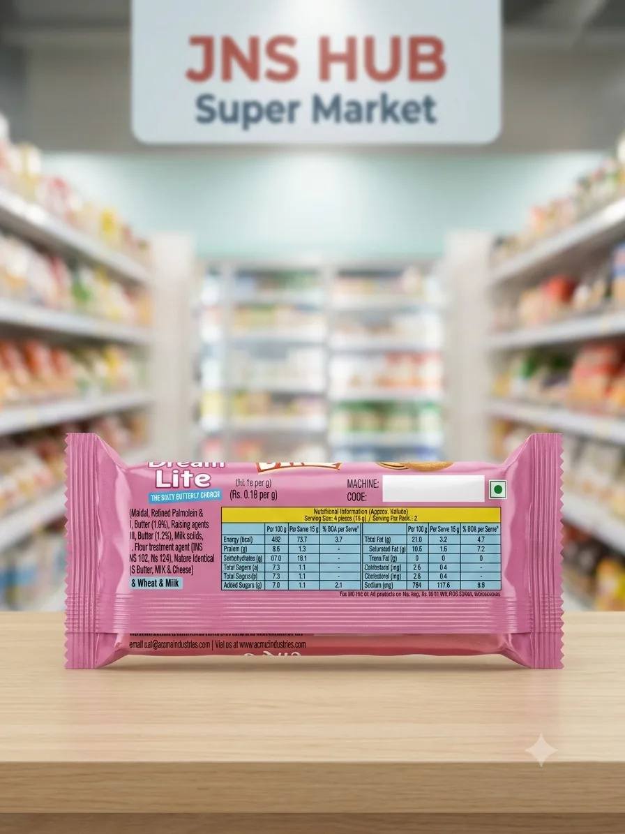 Anmol Dream Lite Biscuits (JNS HUB Super Market) — 3